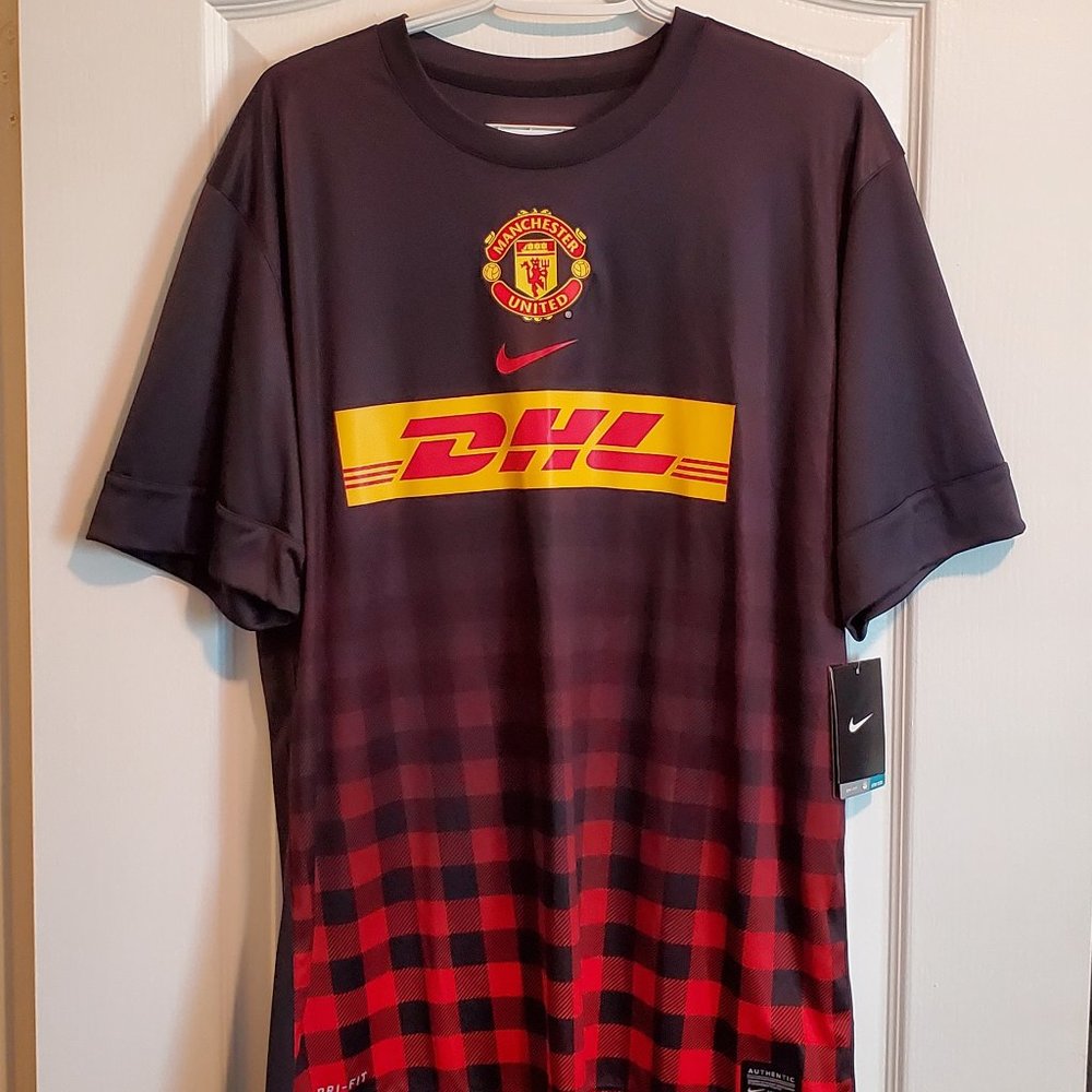 Nike Manchester United Training Jersey 2013/14 DriFit NWT Trikot